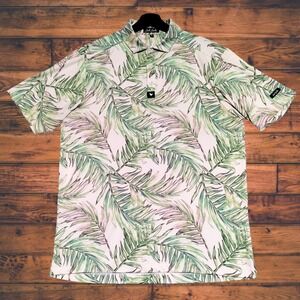 Bad Birdie Incognito Golf Polo Shirt Men M Performance Stretch Athletic Trim Fit